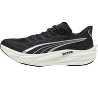 Puma Deviate Nitro 4 Mens Running Shoes Black Cushioned Carbon Comfort Trainers