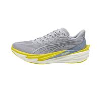 Puma Deviate Nitro 4 Men's Running Shoes, Vibrant Silver Lux Lime, 7.5 UK