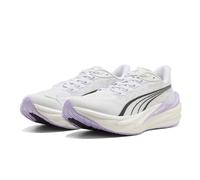 Puma Deviate Nitro 4 Women's Running Shoes | UK 7 in Puma White/Light Lavender
