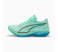 Puma Deviate Nitro Elite 3 Womens Running Shoes Green Carbon Plated Run Trainers
