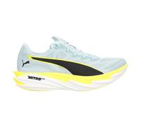 Puma Deviate Nitro Elite 4 Competition running shoe Women - light blue, lemon, Size 7