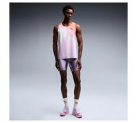 Puma Deviate Nitro Elite 4 Lavender / Red / Inky Depths Men's Running Footwear UK 8