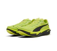 Puma Deviate Nitro Elite 4 Men's Running Shoes | UK 7 in Sunny Lime/Black