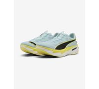 PUMA Deviate Nitro Elite 4 - Men - Blue / Black / Yellow - size 7.5- model 2026 7.5