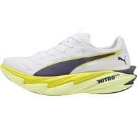 Puma Deviate Nitro Elite 4 Womens Running Shoes White Lightweight Run Trainers