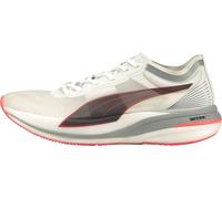 Puma Deviate Nitro Elite Racer Womens Running Shoes White Carbon Plated Trainers