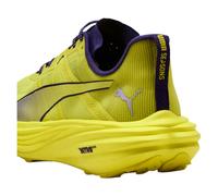 Puma Deviate Nitro Elite Trail Lux Lime/Deep Plum Men's Running Footwear UK 8.5