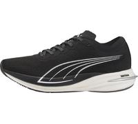 Puma Deviate Nitro Womens Running Shoes Black Carbon Plated Lightweight Trainers