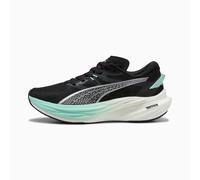 PUMA Deviate Nitroâ¢ 3 Running Shoes Women, Black/Mint Melt, size 5.5