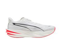 Puma Deviate Pure Nitro White / Ultra Red / Silver Men's Running Footwear UK 8.5