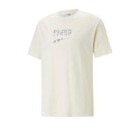 Puma Downtown Logo Graphic T-shirt White C099