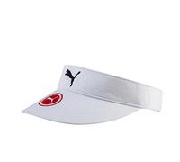 PUMA DryCell Adjustable Golf Visor White Unisex Cap 053192 02