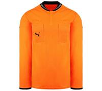 PUMA DryCell Long Sleeve Collared Orange Referee Football Shirt 701568 54