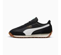 PUMA Unisex Easy Rider Vintage Sneaker, Black White, 6 UK