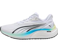 Puma Electrify Nitro 4 Junior Running Shoes White Kids Cushioned Sports Trainers