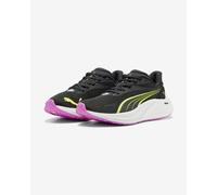 PUMA Women's Electrify Nitro 4 WN Road Running Shoe, Black-Yellow Alert, 6.5 UK