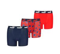 PUMA ELEMENTS BOYS PRINTED BOXERS 3P Blue