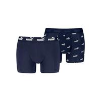 PUMA ELEMENTS MEN LOGO PRINT BOXERS 2P Blue