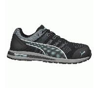 Puma Elevate Knit Low S1P Esd Hro Src Saftey Shoes Trainers Grey Black - Green