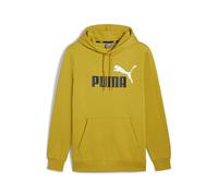 Puma Ess+ 2 Col Big Logo Hoodie Yellow,Golden L Men