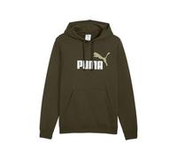 PUMA ESS 2 COLOR No. 1 Logo Hoodie FL Dark Olive