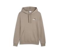 Puma Essential 2 Color Small Nº1 Logo Hoodie Beige,Brown M Men