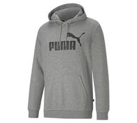 PUMA ESS Big Logo Hoodie TR Sweat - Medium Grey Heather, M