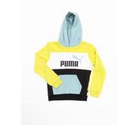PUMA Ess Block Boy Sweatshirt Lime 12 Years