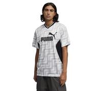 Puma Ess Block Relaxed Fit Short Sleeve V Neck T-shirt