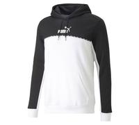 Puma Ess Block X Tape Hoodie White,Black S Men,Women