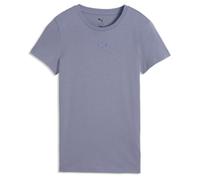 PUMA ESS Centered Cat Logo SS Tee L Purple Women