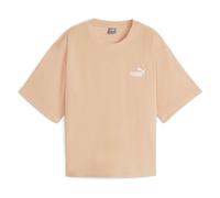 Puma for woman. 67794745 ESS Elevated T-shirt orange (S), Sport, Cotton, Multisport, Short sleeve, Sustainable