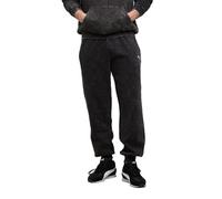 Puma Mens Essentials Elevated Relaxed Wash Sweatpants Fleece, Black, Size M, Men Black