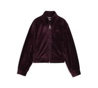 PUMA ESS ELEVATED Velour Short Length Trackjacket G
