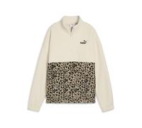 PUMA ESS GRAPHIC Animal Relaxed Half-Zip Crew