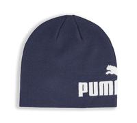 PUMA ESS Mid Crown Cuffless Beanie PUMA Navy - PUMA White