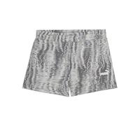 PUMA ESS Nature 2.0 Mid-Rise AOP Shorts 4"