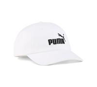 PUMA Ess No.1 Logo Baseball Cap Youth, White, size KIDS
