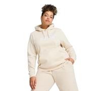 Puma Ess No 1 Logo Hoodie Beige L Women