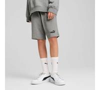 PUMA Ess No. 1 Logo Jersey Shorts Youth, Medium Grey Heather, size 9-10 Youth