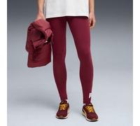 PUMA Ess No. 1 Logo Leggings Women, Ruby Shimmer, size 2XL