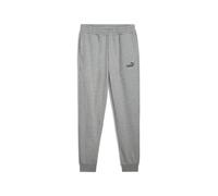 PUMA Mens No. 1 Logo Sweatpants Fl Cl Knitted Pants, Medium Gray Heather, XS EU