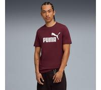PUMA Ess No. 1 Logo T-Shirt Men, Ruby Shimmer, size XS