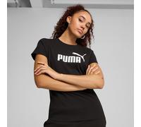 PUMA Ess No. 1 Logo T-Shirt Women, Black, size XS