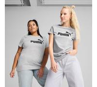 PUMA Ess No. 1 Logo T-Shirt Women, Light Grey Heather, size XS