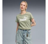PUMA Ess No. 1 Logo T-Shirt Women, Lux Army, size Large