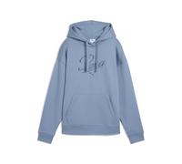 PUMA ESS SCRIPT Comfort Hoodie FL Cool Blue