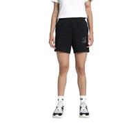 PUMA ESS Script High-Waist Shorts 5"