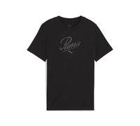 PUMA ESS Script Tee G PUMA Black