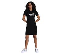 Puma Ess Slim Short Sleeve Dress Black XS Woman